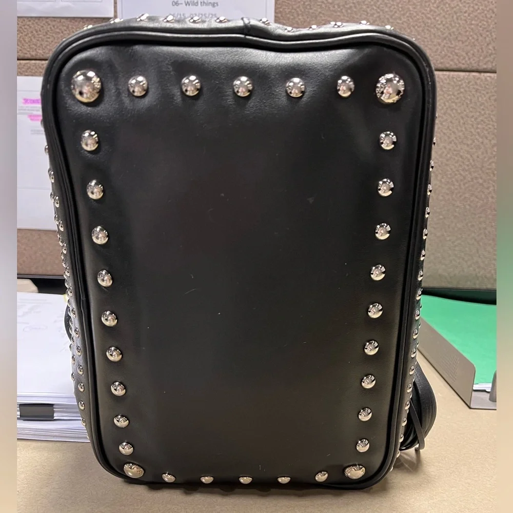 Prada Studded Calf Bucket Bag - Picture 10 of 16